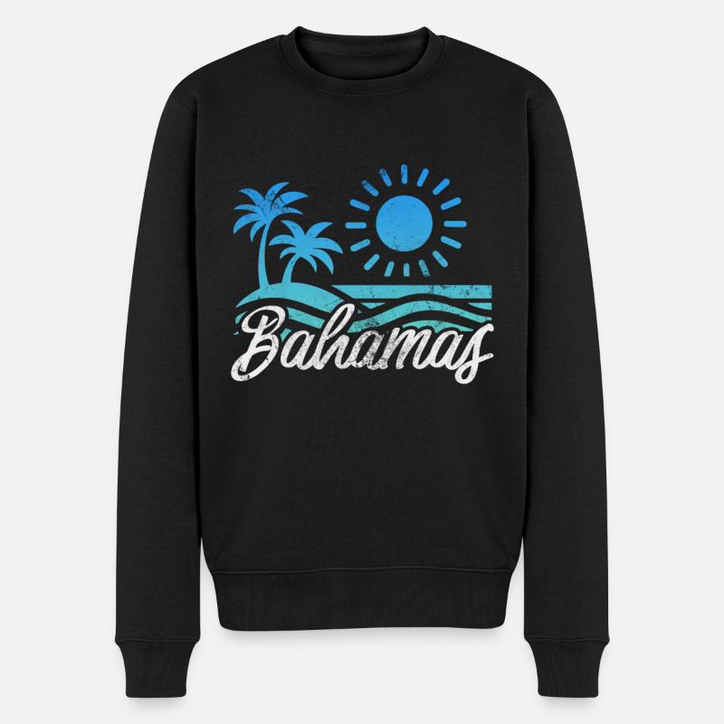 Bahamas - Pull Premium bio Homme - noir