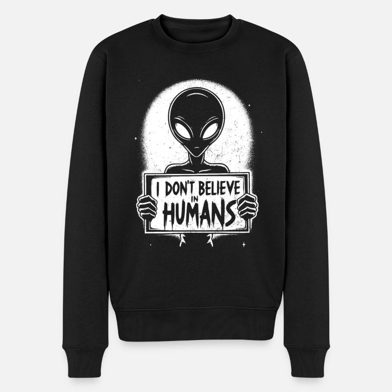 Étranger - Pull Premium bio Homme - noir