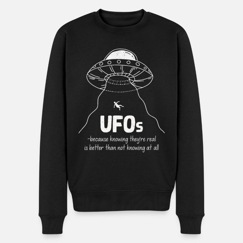 Étranger - Pull Premium bio Homme - noir