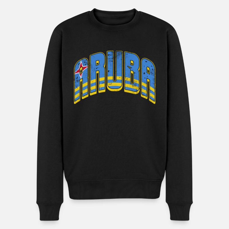 Aruba - Pull Premium bio Homme - noir