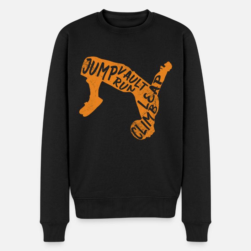 Backflip - Pull Premium bio Homme - noir