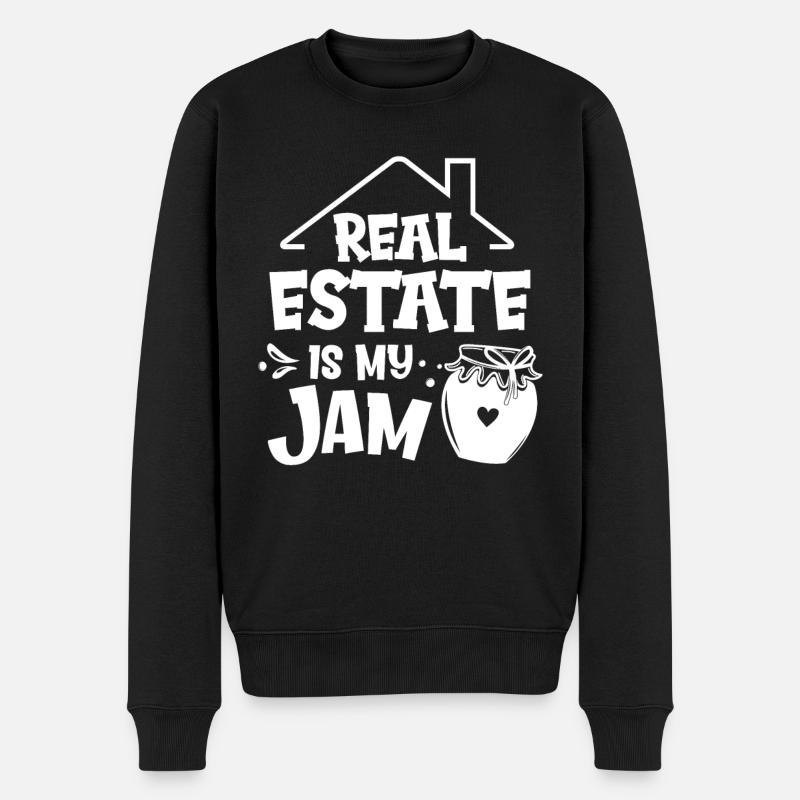 Agent immobilier Agent immobilier Cadeau - Pull Premium bio Homme - noir