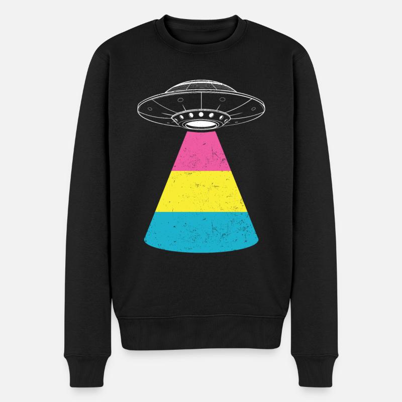 Alien - Männer Premium Bio Pullover - Schwarz