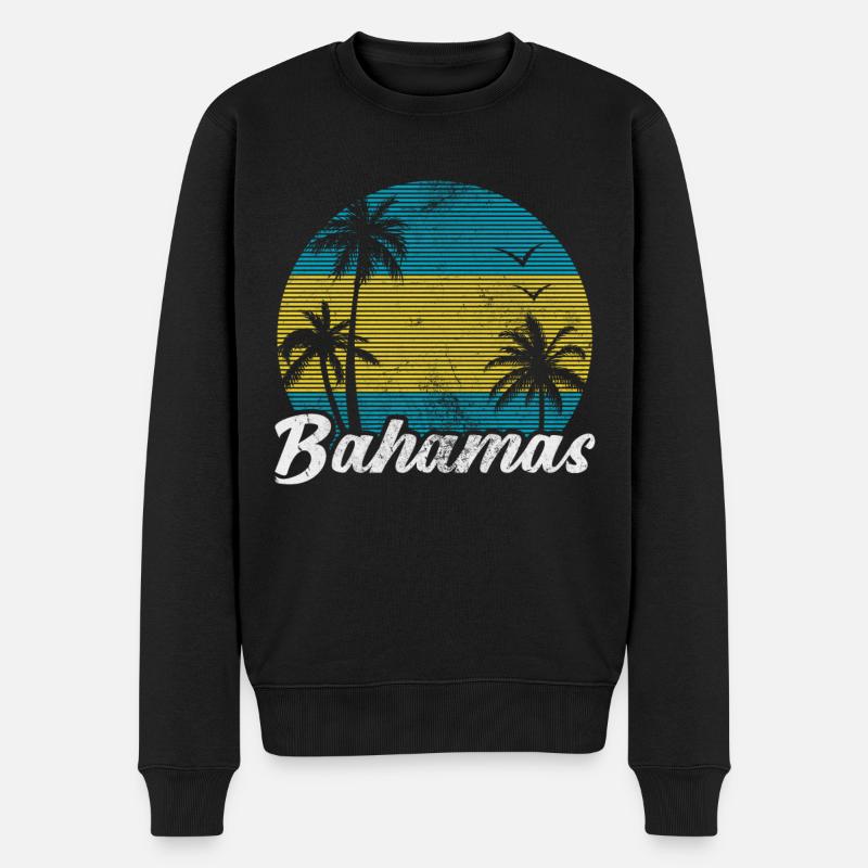 Bahamas - Pull Premium bio Homme - noir