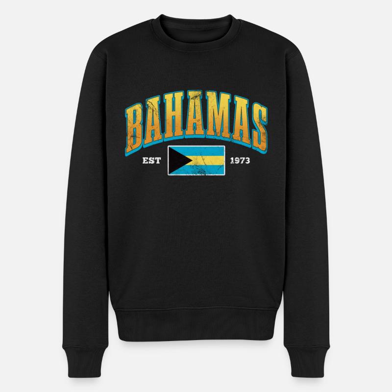 Bahamas - Pull Premium bio Homme - noir