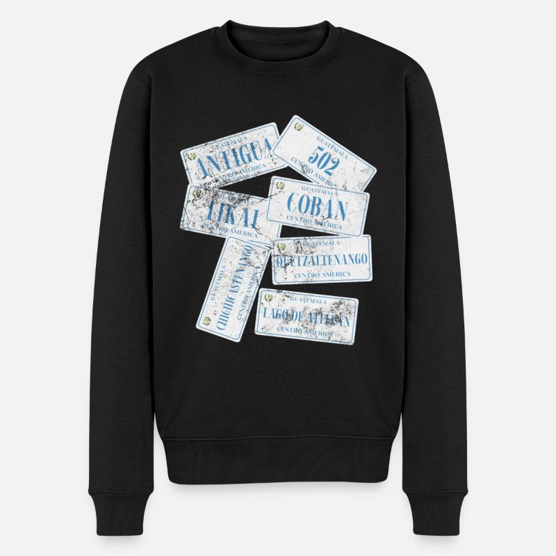 Antigua - Pull Premium bio Homme - noir