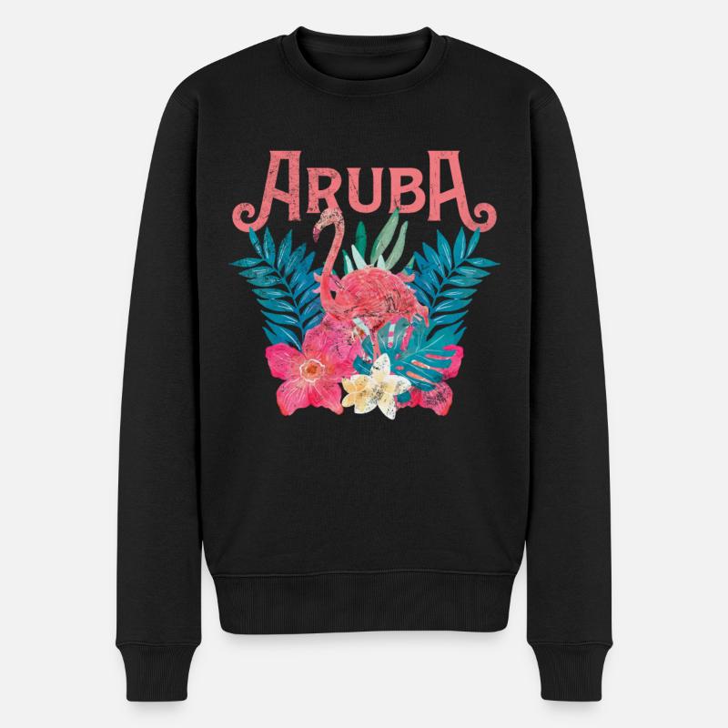 Aruba - Pull Premium bio Homme - noir