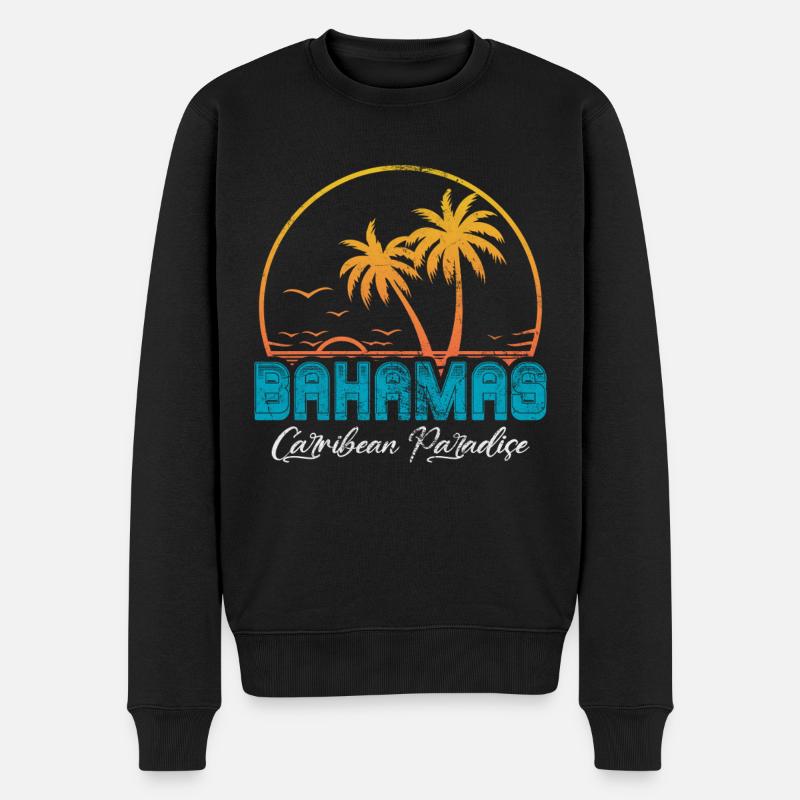 Bahamas - Pull Premium bio Homme - noir