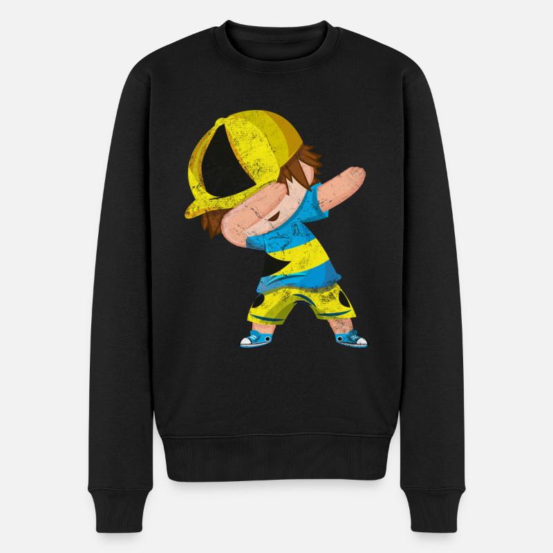 Bahamas - Männer Premium Bio Pullover - Schwarz