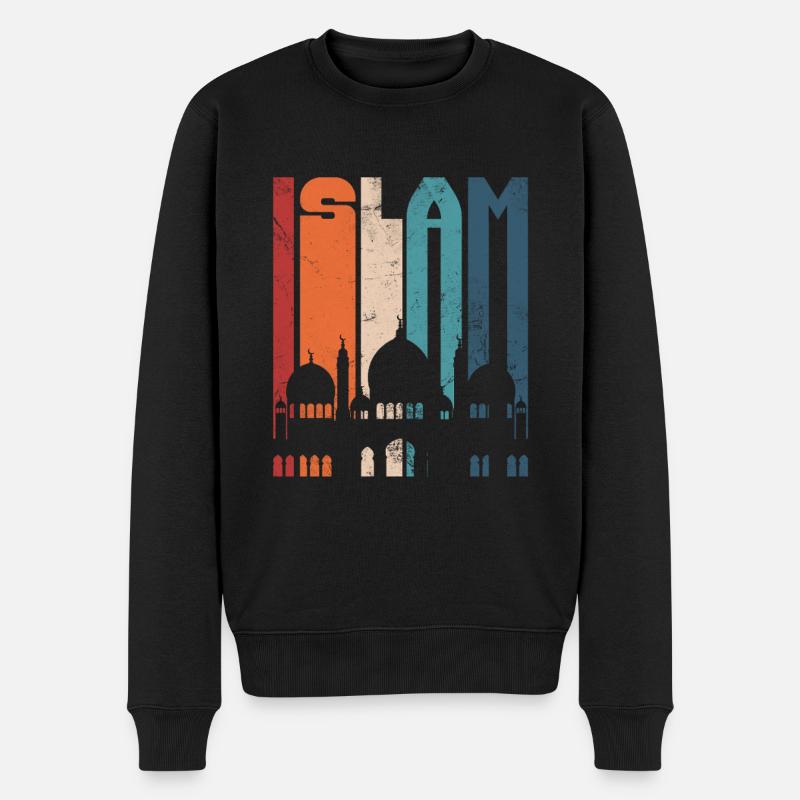 Muslim - Männer Premium Bio Pullover - Schwarz