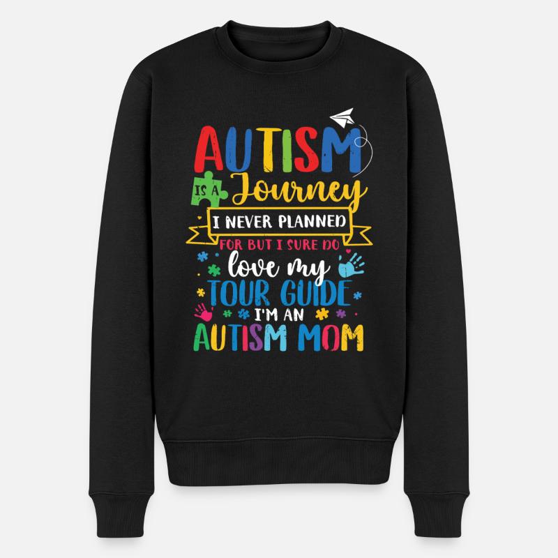 Autisme - Pull Premium bio Homme - noir