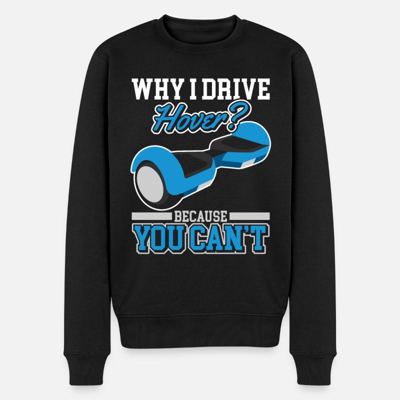 Hoverboard - Pull Premium bio Homme - noir