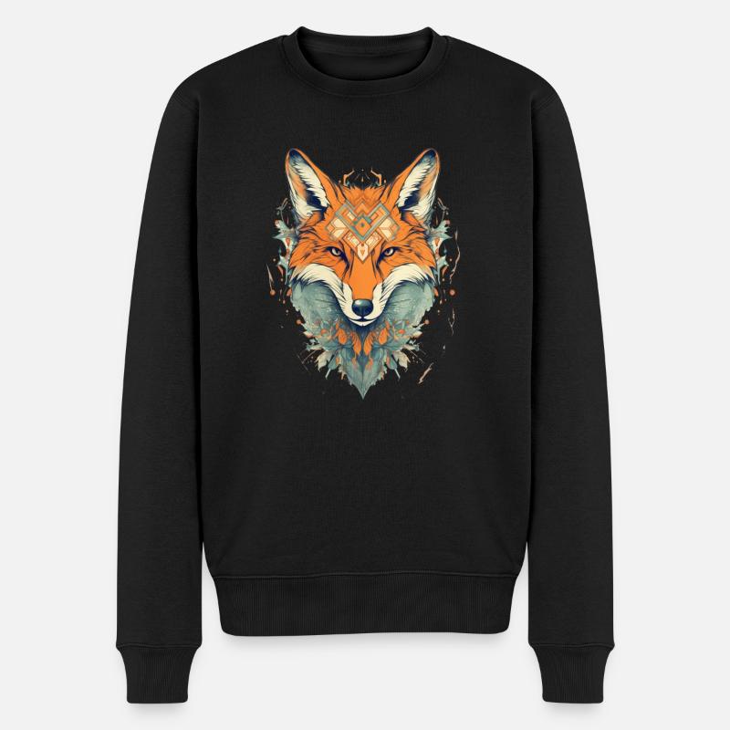 Renard - Pull Premium bio Homme - noir