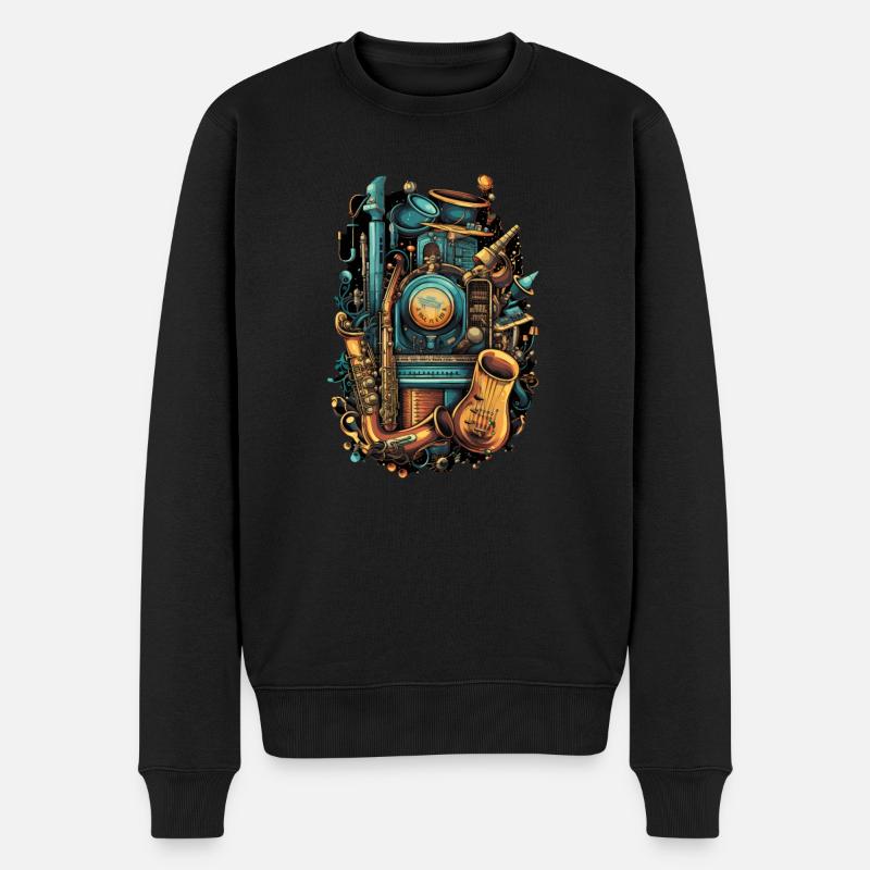Instruments de musique - Pull Premium bio Homme - noir