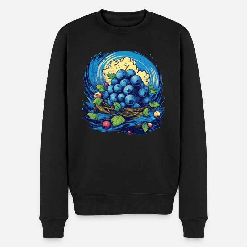 Myrtille - Pull Premium bio Homme - noir