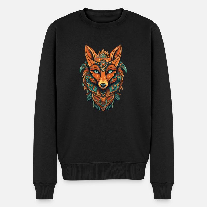 Renard - Pull Premium bio Homme - noir