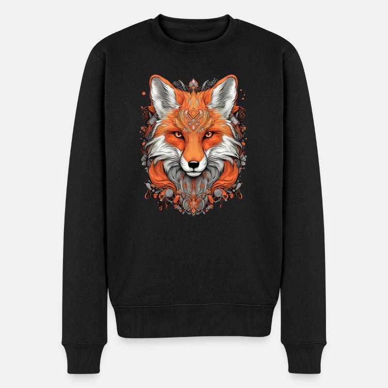 Renard - Pull Premium bio Homme - noir