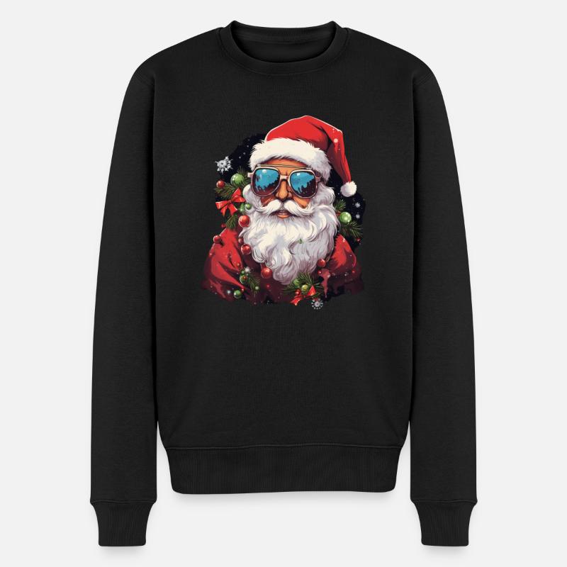 Père Noël - Pull Premium bio Homme - noir