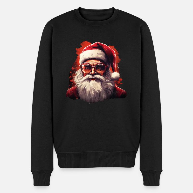 Père Noël - Pull Premium bio Homme - noir