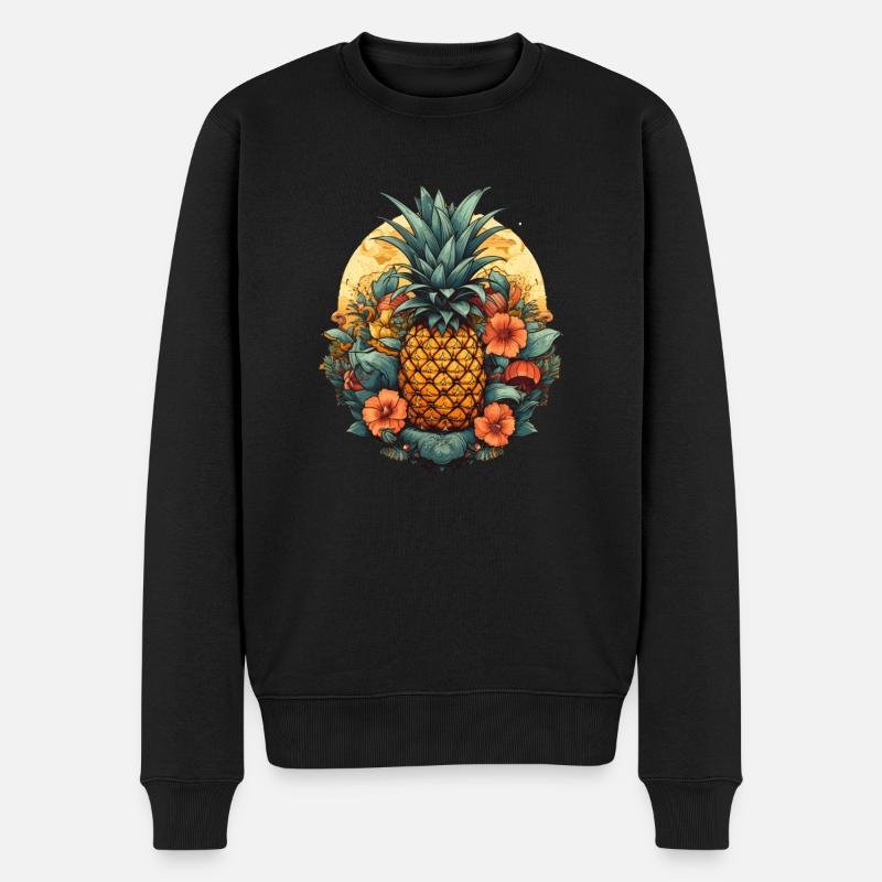 Ananas - Pull Premium bio Homme - noir