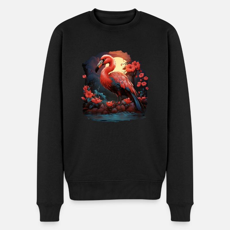 Flamant - Pull Premium bio Homme - noir