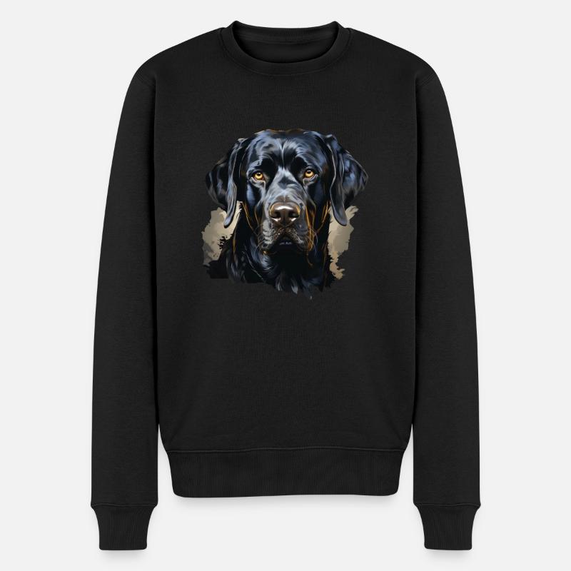 Chien - Pull Premium bio Homme - noir