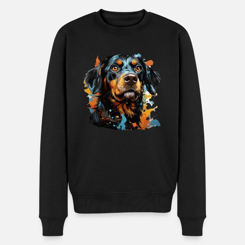 Chien - Pull Premium bio Homme - noir