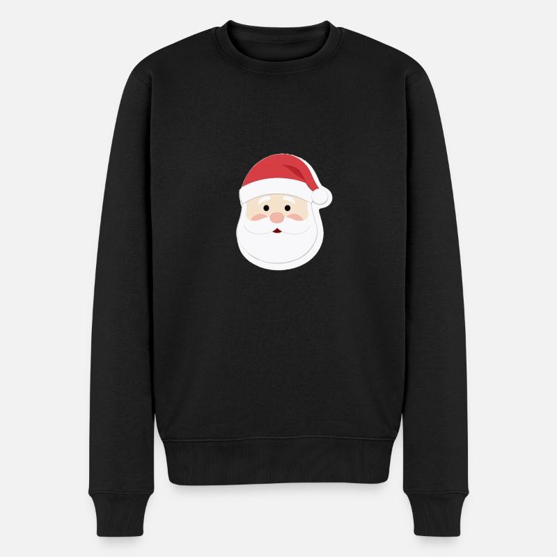 Père Noël - illustration - Pull Premium bio Homme - noir