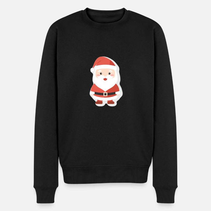 Père Noël - illustration - Pull Premium bio Homme - noir