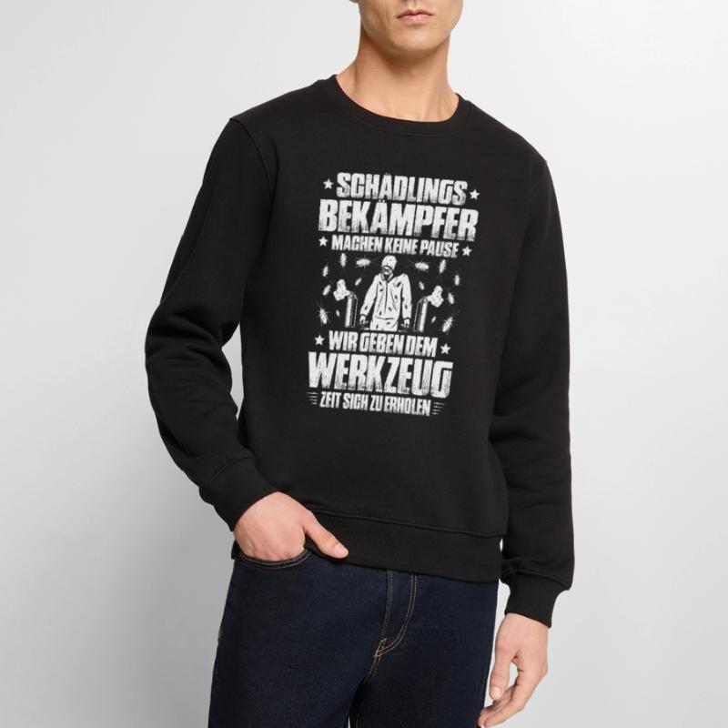Schädlingsbekämpfer Kammerjäger Exterminator Männer Premium Bio Pullover