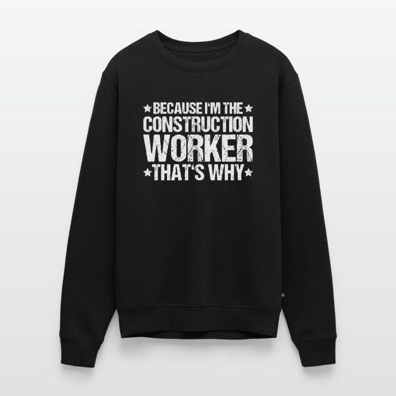 Construction worker Construction construction trade Construction profession Mason Men's Premium Organic Jumper