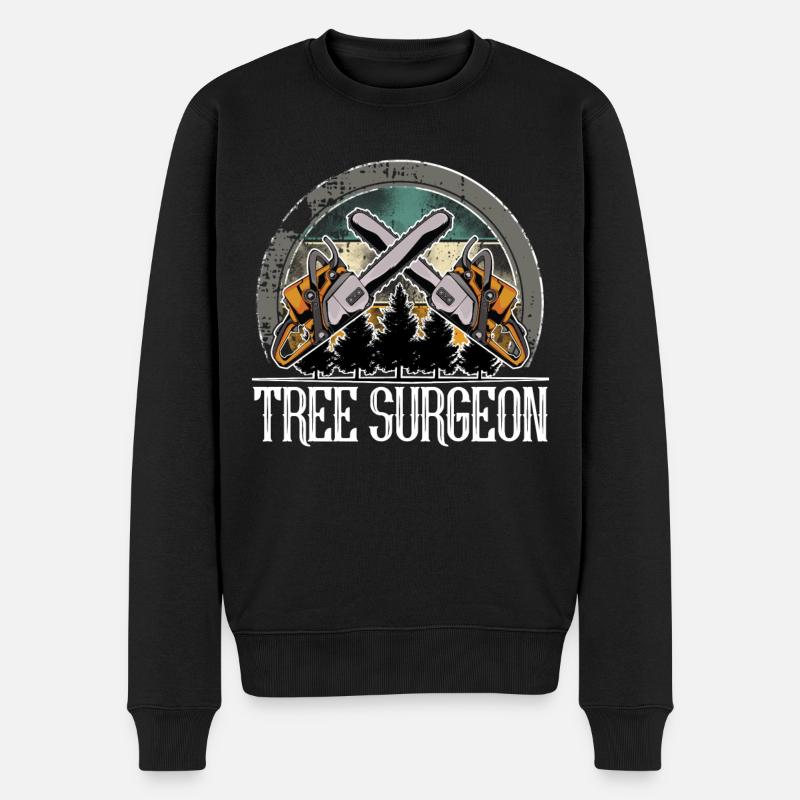 Bûcheron - Pull Premium bio Homme - noir