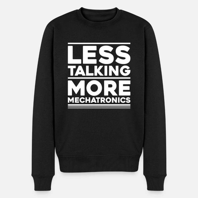 Mechatronics Technician Mechatronics Engineer - Men's Premium Organic Jumper - black