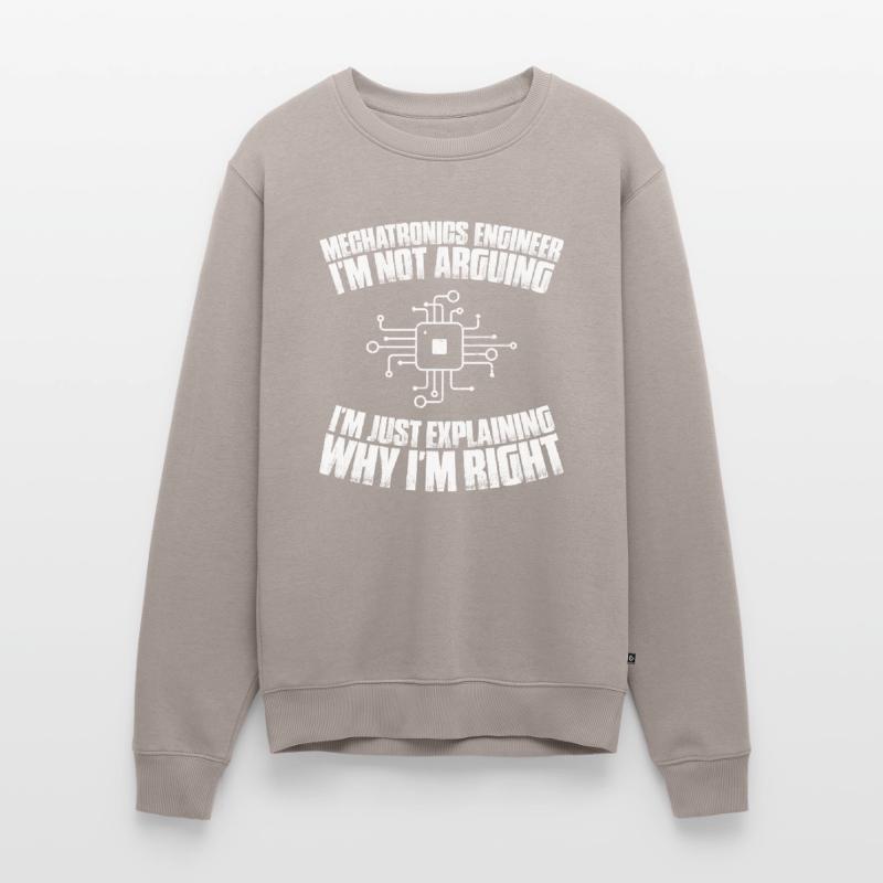 Mechatronics Technician Mechatronics Engineer Men's Premium Organic Jumper
