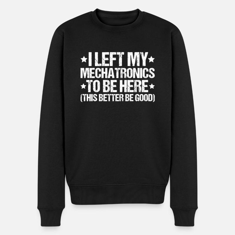 Mechatroniker Mechatronik Mechatronics Engineer - Men's Premium Organic Jumper - black