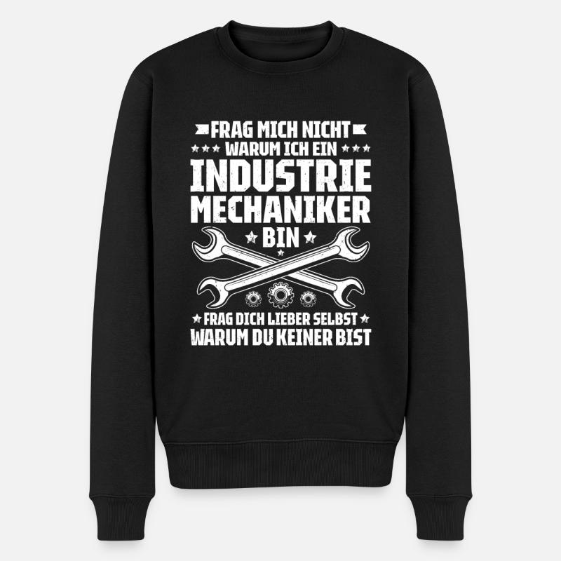 Industriemechaniker Mécanicien Industriel - Pull Premium bio Homme - noir