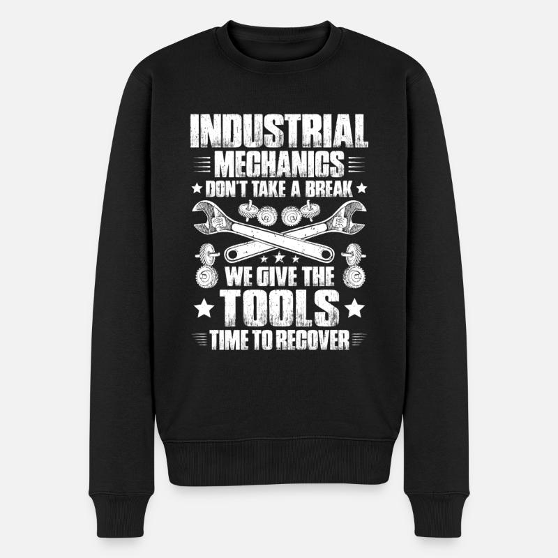Industriemechaniker Mécanicien Industriel - Pull Premium bio Homme - noir