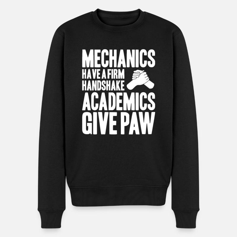 Mécanicien Mécanicien Mécanicien - Pull Premium bio Homme - noir