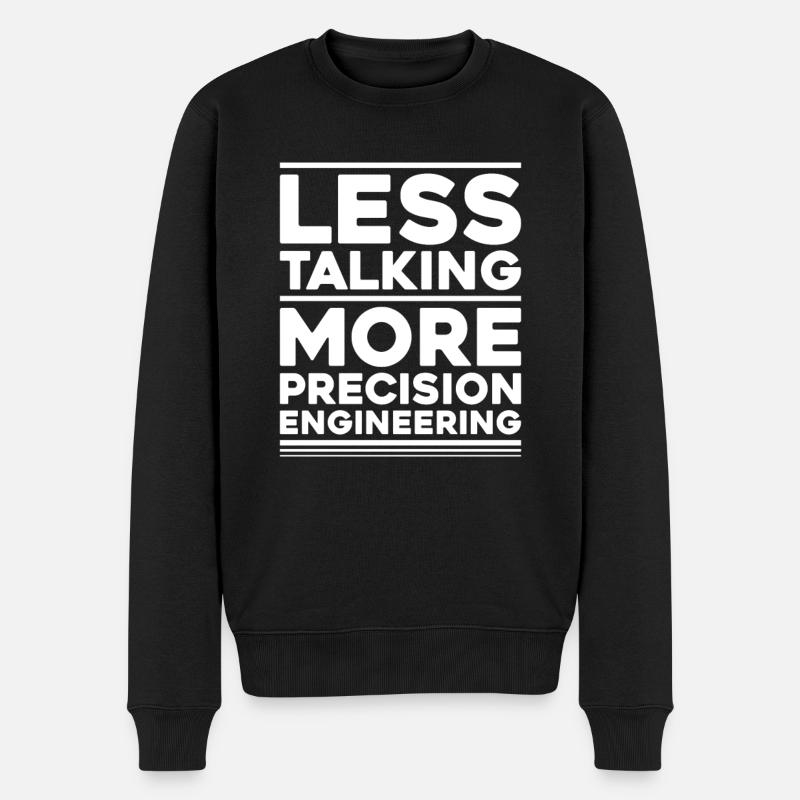 Precision mechanic Precision Machinist - Men's Premium Organic Jumper - black
