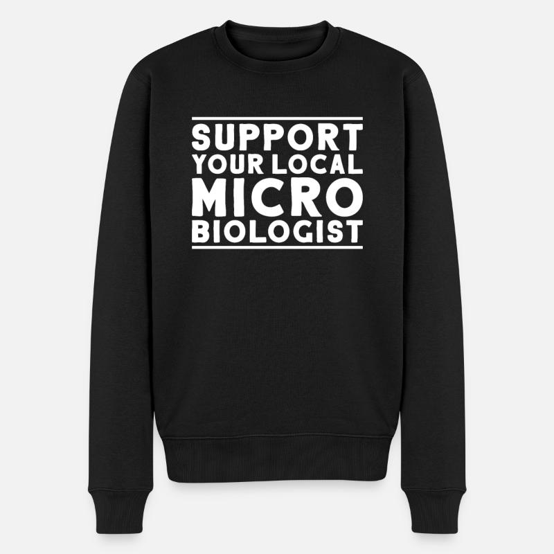 Microbiologie Microbiologiste Biologiste Biologiste - Pull Premium bio Homme - noir