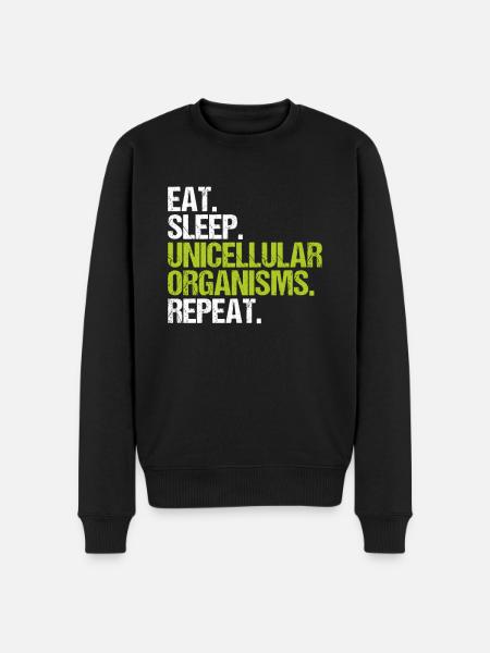 Microbiology Microbiologist Biology Biologist - Men's Premium Organic Jumper - black