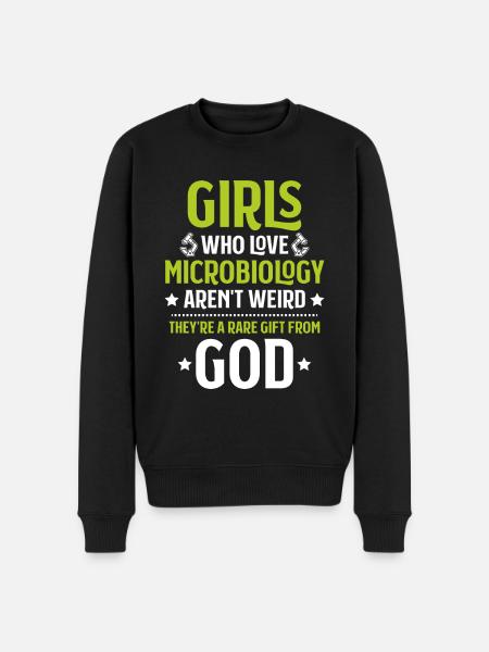 Microbiology Microbiologist Biology Biologist - Men's Premium Organic Jumper - black