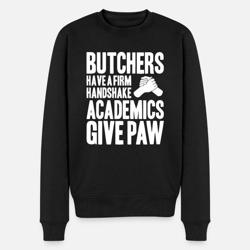 Boucher boucher boucher - Pull Premium bio Homme - noir