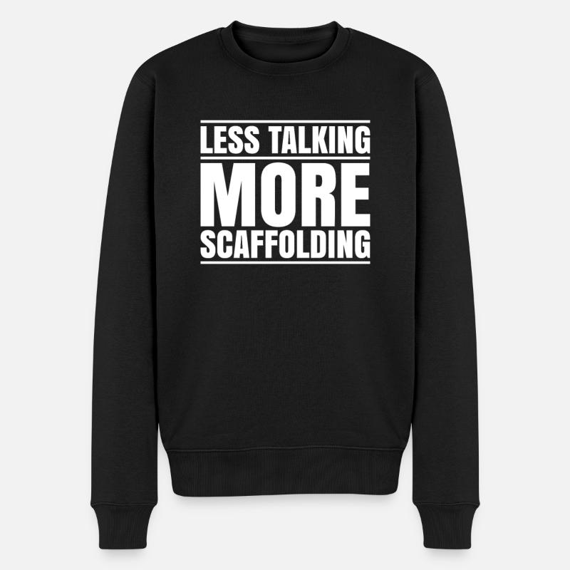 Échafaudage Échafaudage Échafaudage - Pull Premium bio Homme - noir