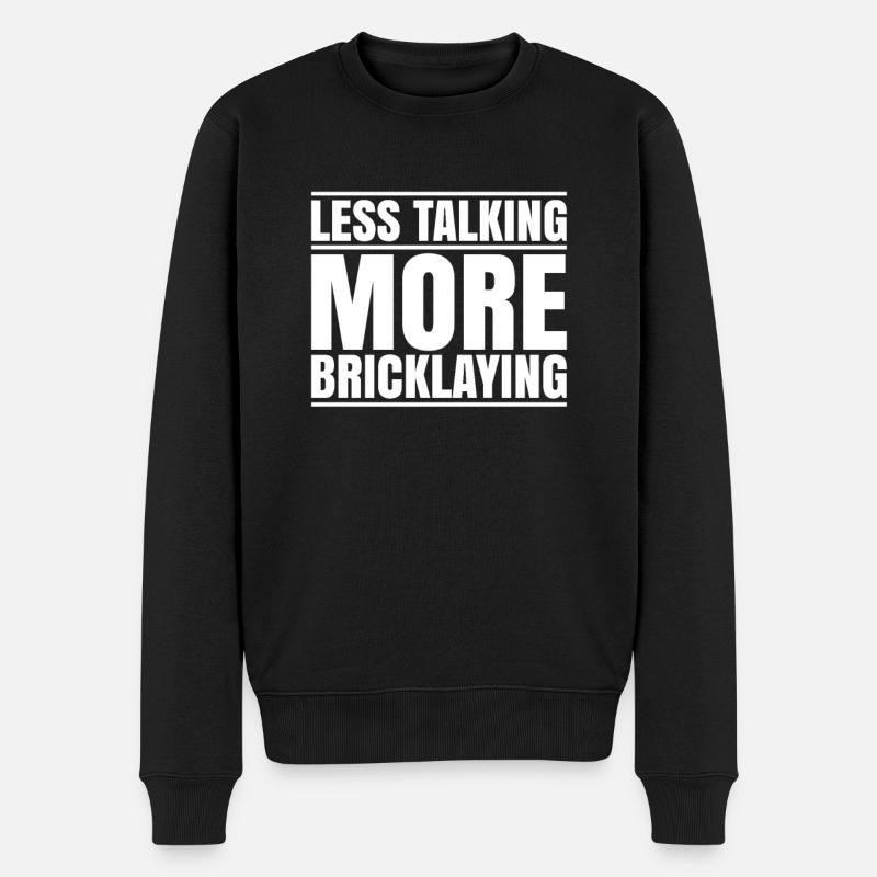 Maître Maçonnerie Maçonnerie Maçon Maçon - Pull Premium bio Homme - noir