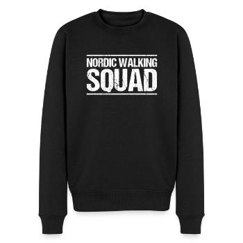 Nordic Walking Nordic Walker Nordic Walken - Men's Premium Organic Jumper - black - Front - Nico (187cm)