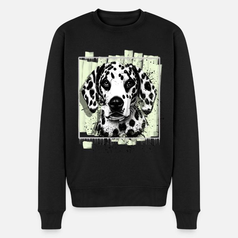 Dalmate - Pull Premium bio Homme - noir