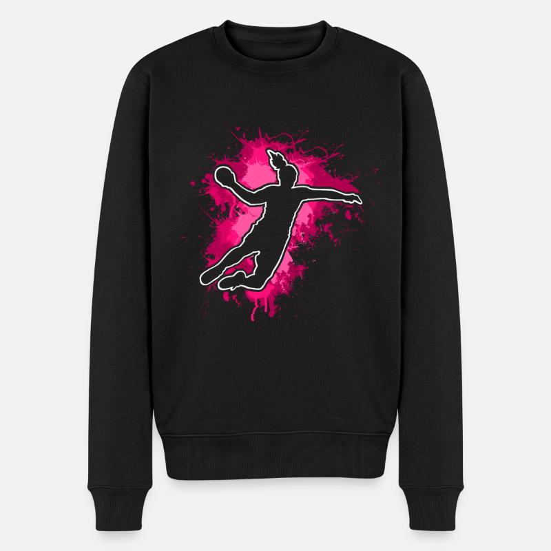 Handballeur handballeur - Pull Premium bio Homme - noir