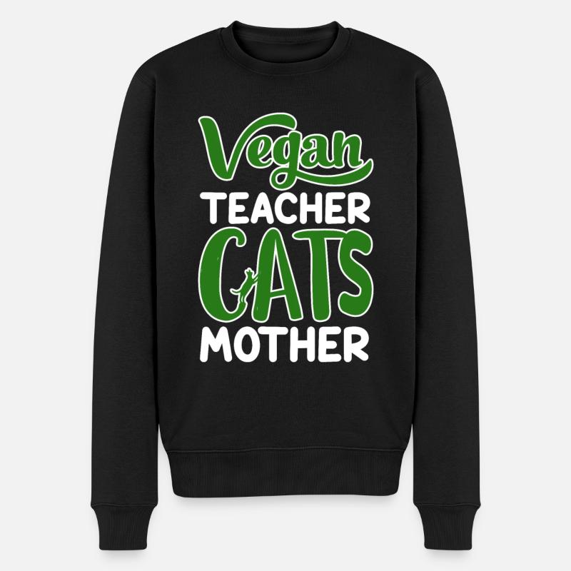 Véganisme végétalien - Pull Premium bio Homme - noir