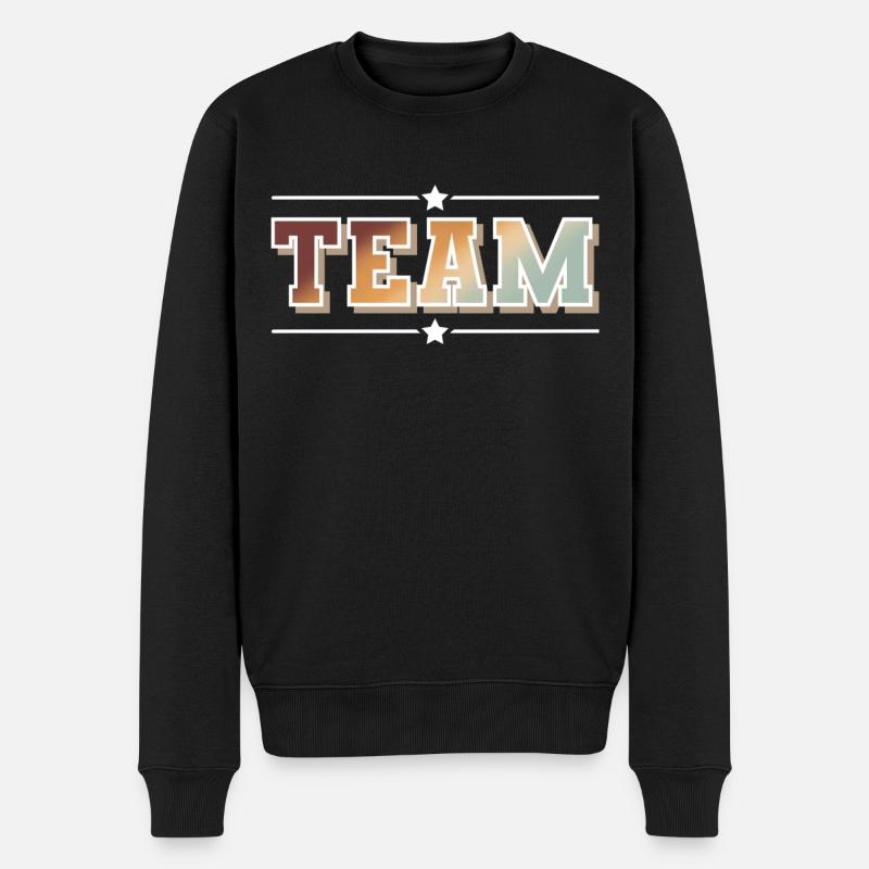 Équipe - Pull Premium bio Homme - noir